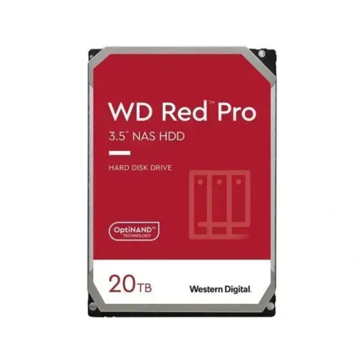 Disco Duro HDD 20TB Western Digital WD Red NAS 3.5" 7200rpm (MPN WD201KFGX, Almacenamiento para PC) img-1