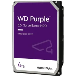 Disco Duro HDD 4TB Western Digital WD Purple 3.5" 5400rpm Video Vigilancia (MPN WD43PURZ, Almacenamiento para PC) img-1