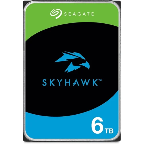 Disco Duro HDD 6TB Seagate Skyhawk Videovigilancia 6TB 3.5" 256MB SATA (MPN ST6000VX009, Almacenamiento para PC) img-1