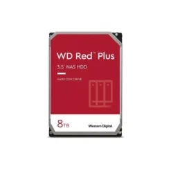 Disco Duro HDD Western Digital Red Plus Nas 8TB, 5640 RPM, 256MB Cache (MPN WD80EFPX, Almacenamiento para PC) img-1