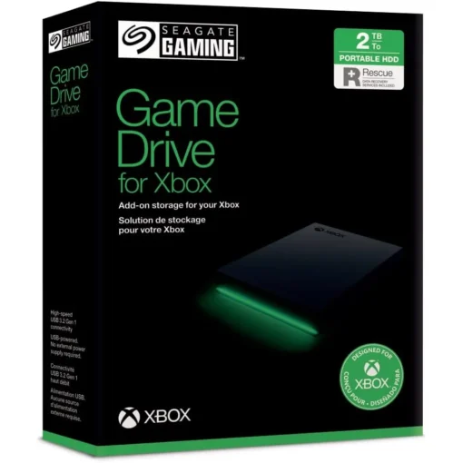 Disco Duro Seagate Externo Portátil, Game Drive Para Xbox 2Tb Usb 3.2 Gen 1, Led (MPN STKX2000400, Discos externos) img-1