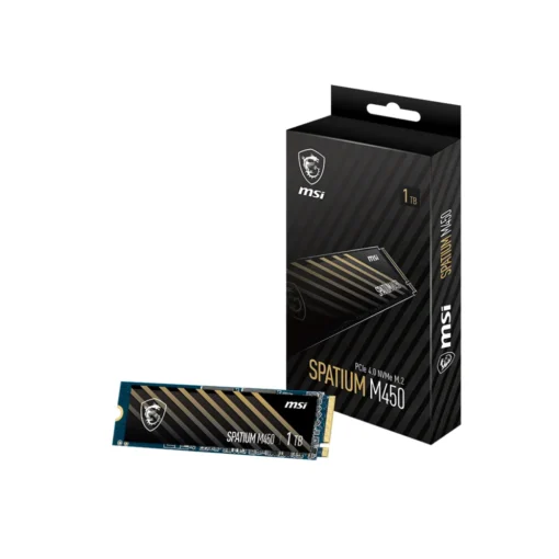 Disco SSD 1TB MSI Spatium M450 M.2 NVMe PCIe 4.0 (MPN S78-440L980-P83, Almacenamiento para PC) img-1