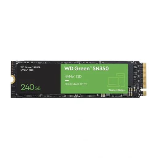 Disco SSD 240GB Western Digital Green SN350 NVMe PCIe 3.0 (MPN WDS240G2G0C, Almacenamiento para PC) img-1