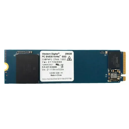 Disco SSD 256GB Western Digital PC SN530 NVMe PCIe 3.0 SDBPNPZ-256G