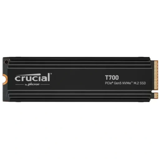 Disco SSD 4TB Crucial T700 PCIe Gen5 NVMe M.2 12400MB/s - 11800MB/s (MPN CT4000T700SSD5, Almacenamiento para PC) img-1