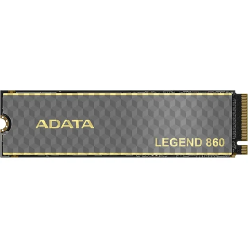 Disco SSD 500GB Adata Legend 860 NVMe M.2 PCIe 4.0 (6,000/5,000MB/s) (MPN SLEG-860-500GCS, Almacenamiento para PC) img-1