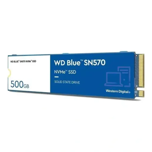 Disco SSD 500GB Western Digital Blue SN570 NVMe PCIe 3.0 (MPN WDS500G3B0C, Almacenamiento para PC) img-1