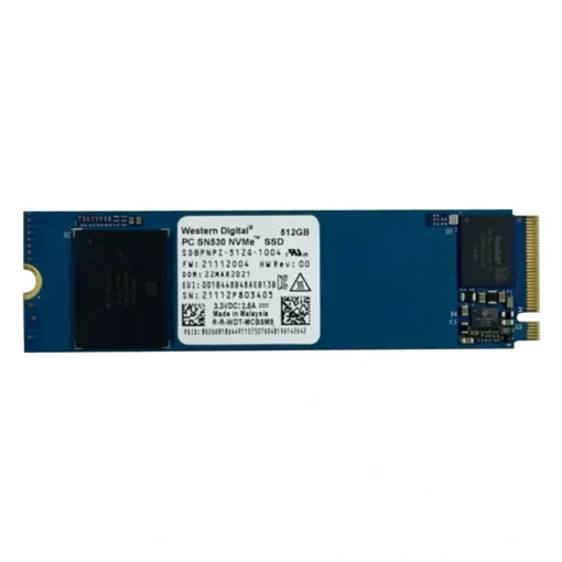 Disco SSD 512GB Western Digital PC SN530 NVMe PCIe 3.0 (MPN SDBPMPZ-512G, Almacenamiento para PC) img-1