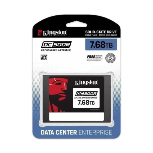 Disco SSD 7.68TB Kingston DC500R 2.5″ SATA3 Servidor, Data Center Series (MPN SEDC500R7680G, Almacenamiento para servidor) img-1