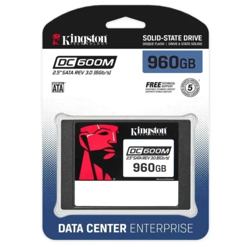 Disco SSD 960GB Kingston DC600M 2.5″ SATA3 Servidor, Data Center Series (MPN SEDC600M/960G, Almacenamiento para servidor) img-1