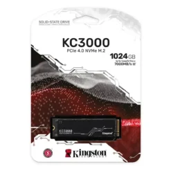 Disco SSD NVMe 1TB Kingston KC3000 PCIe 4.0 7000 MB/s 5 Disco SSD NVMe 1TB Kingston KC3000 PCIe 4.0 7000 MB/s (MPN SKC3000S/1024G, Almacenamiento para PC) img-3