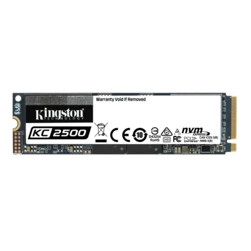 Disco SSD NVMe 500GB Kingston KC2500 PCIe M.2 2280 SKC2500M8/500G img-1