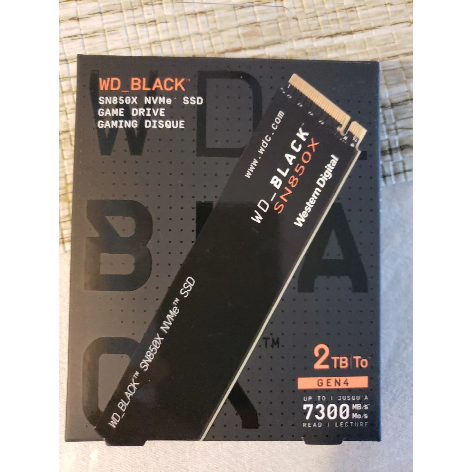 SSD Western Digital Black 2TB NVMe PCIe 4.0 | Centrale
