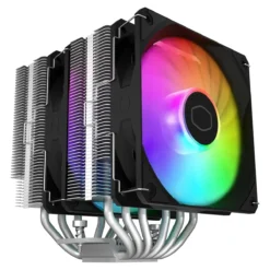 Disipador CPU Cooler Master Hyper 620S ARGB - Dual Tower Air Cooler (MPN RR-D6NA-17PA-R1, Refrigeración para PC) img-1