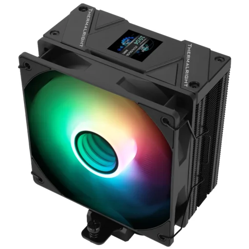 Disipador CPU Thermalright Assassin Spirit 120 Vision ARGB (Black) (MPN ASSASSIN SPIRIT 120 VISION BLACK ARGB, Refrigeración para PC) img-1