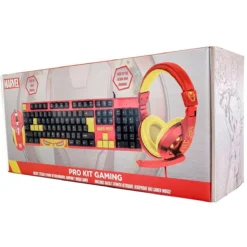 Disney Kit Gamer Iron Man 3 En 1 Tec/Mou/Audif (MPN GAM745043-IM-ESP, Mouses) img-1