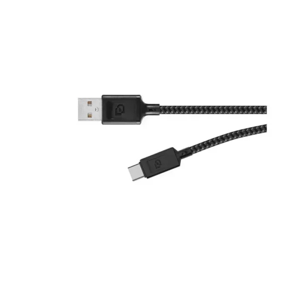 Dusted Cable Usb-A A Usb-C Usb 2.0 1.2 Mt Rugged Negro DUS-CABL-USBC2 img-1