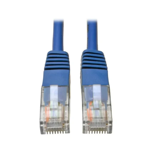 Eaton Tripp Lite Series Cat5e 350 MHz Molded (UTP) Ethernet Cable (RJ45 M/M), Po N002-003-BL