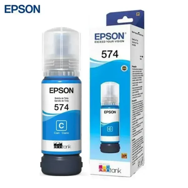 Epson Botella De Tinta Cyan T574 T574220-AL img-1