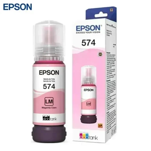 Epson Botella De Tinta Light Magenta T574 (MPN T574620-AL, Suministros para impresoras) img-1