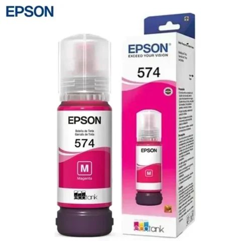 Epson Botella De Tinta Magenta T574 (MPN T574320-AL, Suministros para impresoras) img-1