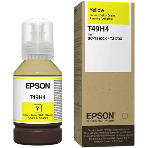 Epson Botella De Tinta Original T49H4, 140Ml, Amarillo T49H400