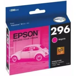 Epson Cartridge 296 Magenta Original Cartucho De Tinta Para Expression Xp-231 T296320-AL img-1