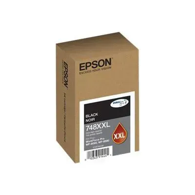 Epson Cartridge 748Xxl Xl Negro Original Blíster Con Alarmas De Rf/Acústica Para T748XXL120-AL img-1