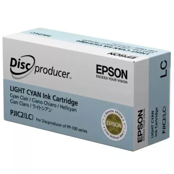 Epson Cartridge Cián Claro Original Para Discproducer Pp-100, Pp-100Ap C13S020448 img-1