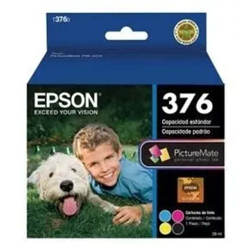 Epson Cartridge De Tinta ® , 39Ml, Color (MPN T376020-AL, Suministros para impresoras) img-1
