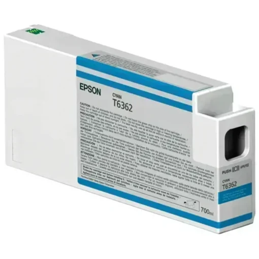 Epson Cartridges De Tinta Cian ( ) 700 Ml P/Pro 7900 / 990 (MPN T636200, Suministros para impresoras) img-1