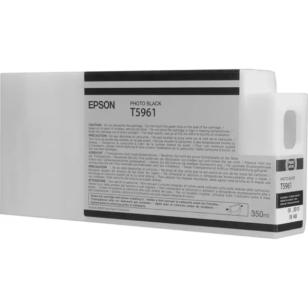 Epson Cartridges De Tinta Negro Fotografico 350 Ml Serie 700 T596100 img-1