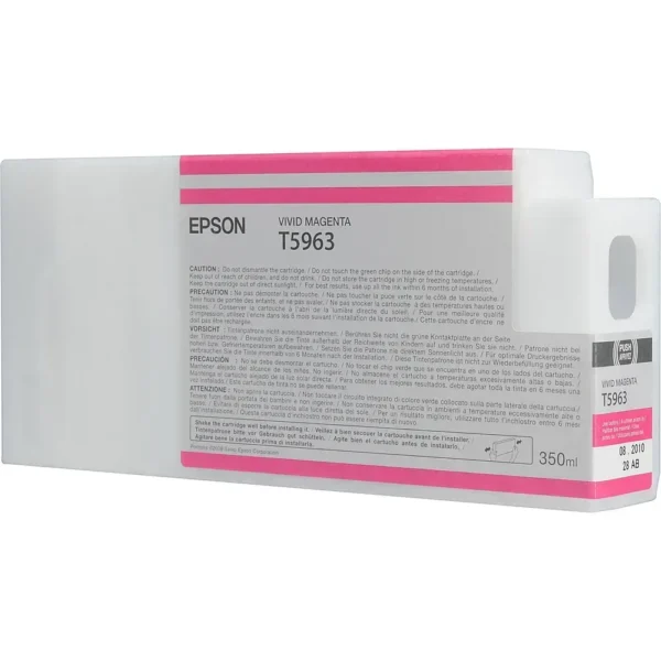 Epson Cartridges De Tinta Vivid Magenta 350 Ml Serie 700 T596300 img-1