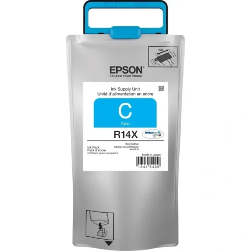 Epson Cartridges De Tinta Wf R5690 Cyan Alta Capacidad Ink (MPN TR14X220-AL, Suministros para impresoras) img-1