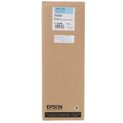 Epson Cartucho De Tinta Cian Claro (700Ml (MPN T636500, Suministros para impresoras) img-1