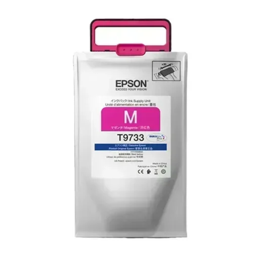 Cartucho Magenta Epson T9733, Alto Rendimiento, 22.000 páginas (MPN T973320, Suministros para impresoras) img-1