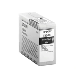 Epson Cartucho De Tinta Negro Matte T850 (MPN T850800, Suministros para impresoras) img-1
