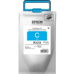 Epson Cartucho De Tinta R12X Azul Ciánico Original Inyección De Tinta (MPN TR12X220-AL, Suministros para impresoras) img-1