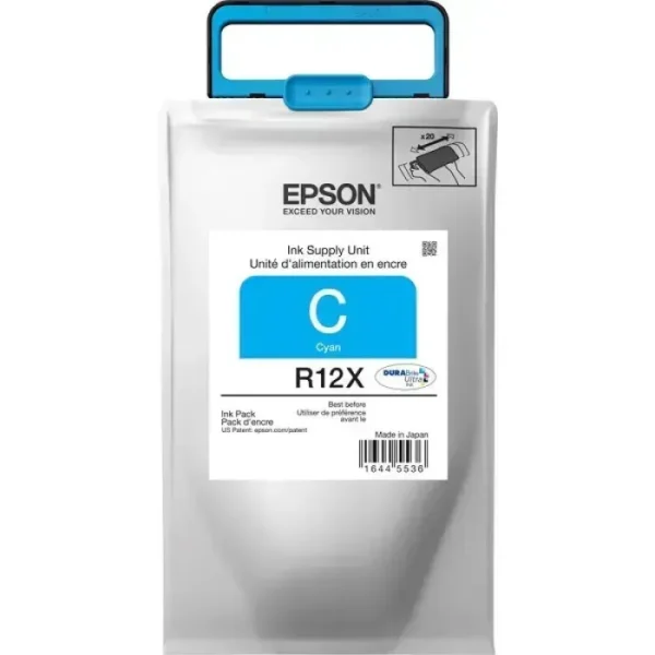 Epson Cartucho De Tinta R12X Azul Ciánico Original Inyección De Tinta TR12X220-AL img-1