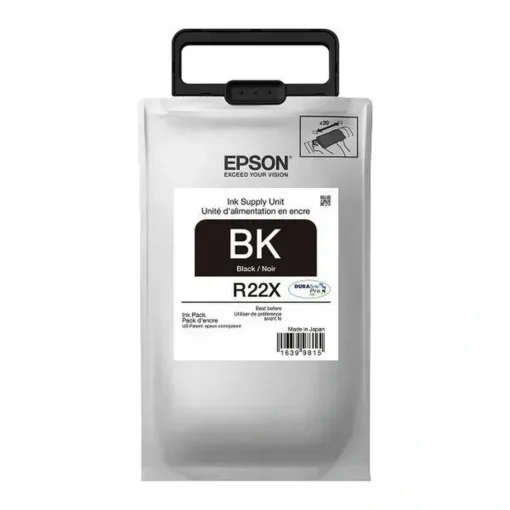 Epson Cartucho De Tinta R22X Negro Original Inyección De Tinta (MPN TR22X120-AL, Suministros para impresoras) img-1
