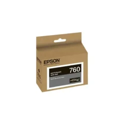 Epson Cartucho De Tinta T760 Negro Mate 25.9Ml (MPN T760820, Suministros para impresoras) img-1