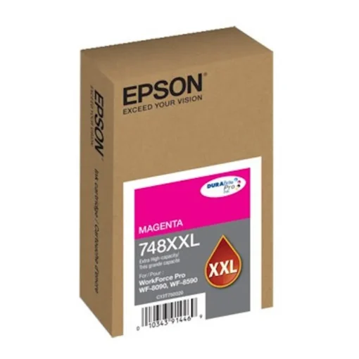 Epson Cartucho de Tinta Magenta Alto Rendimiento T748Xxl320, C13T748XXL320 img-1