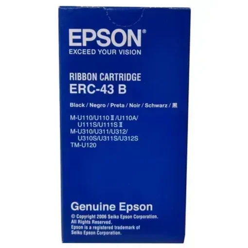 Cinta Epson Ink Matricial , Nailon, para TM-H6000 (MPN ERC-43B, Suministros para impresoras) img-1