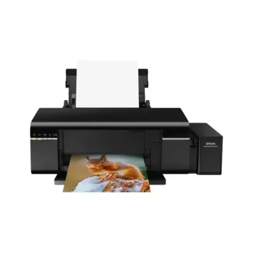 Epson Impresora Stylus L805 Cd/Dvd A4 Usb Y Wifi Con Sistema Continuo Original (MPN C11CE86303, Impresoras tradicionales) img-1