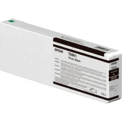 Epson Industrial Co Tinta Ultrachrome Hd Photo Bk Ink Cart 700 Ml (MPN T55K100, Suministros para impresoras) img-1