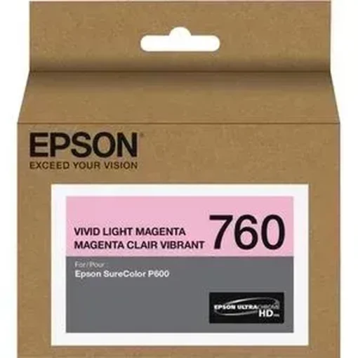 Epson Ink Ultrachrome Hd Magenta 26Ml (MPN T760620, Suministros para impresoras) img-1