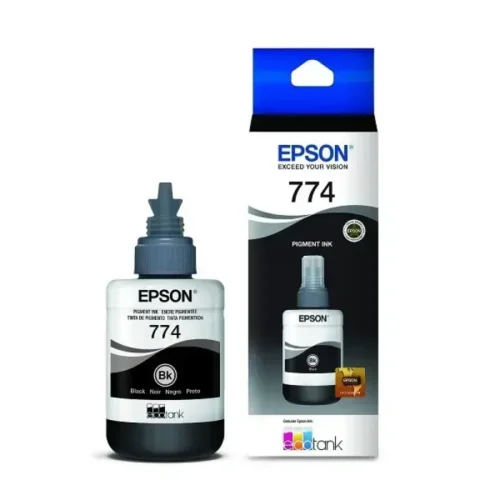 Epson Kit De Relleno De Tinta Negro Inyección De Tinta 6000 Páginas T774120-AL img-1