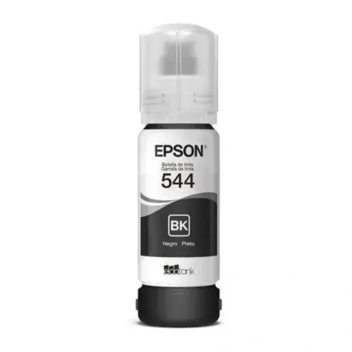 Botella Tinta Epson 544 65ml Negro, Original para EcoTank L3110, L3210 (MPN T544120-AL, Suministros para impresoras) img-1