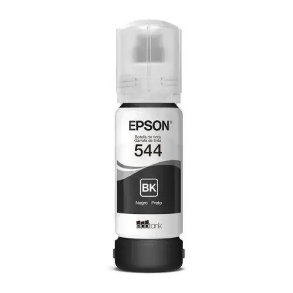 Epson Kit De Relleno De Tinta T544 Negro Inyección De Tinta T544120-AL img-1