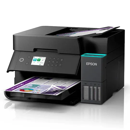 Epson L6370 Copier / Printer / Scanner Ink-Jet Color Wi-Fi / Usb 216 X (MPN C11CL43303, Impresoras tradicionales) img-1